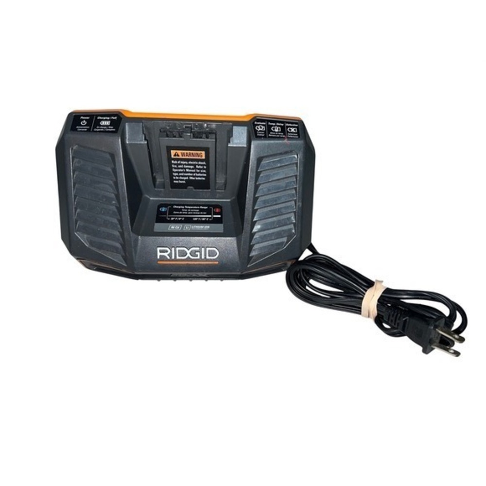 Ridgid 18V Lithium Ion Battery Charger R840091 Power Tool Accessories